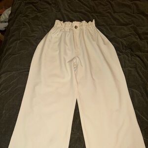 Balloon wide leg pant